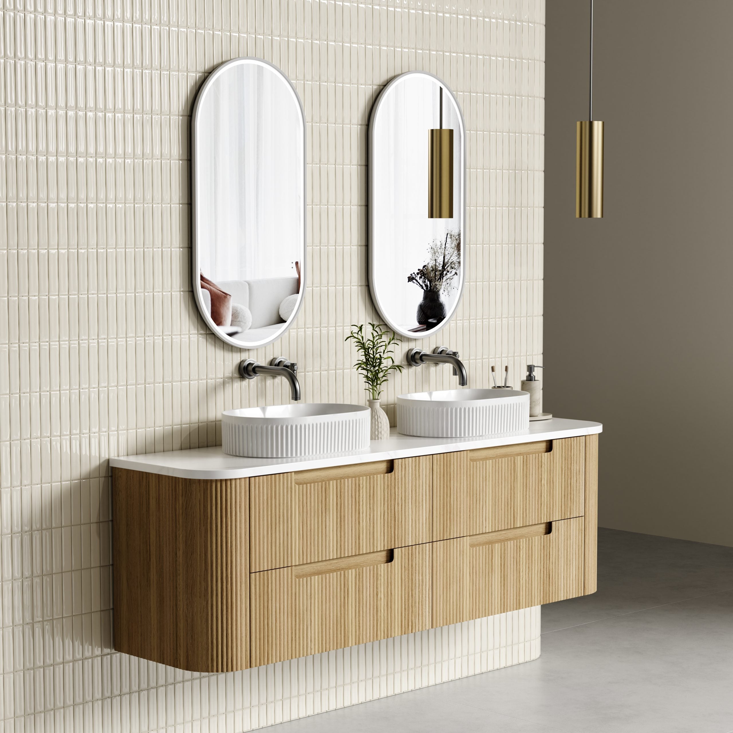 Varcelli Tier Wall Hung 1800mm