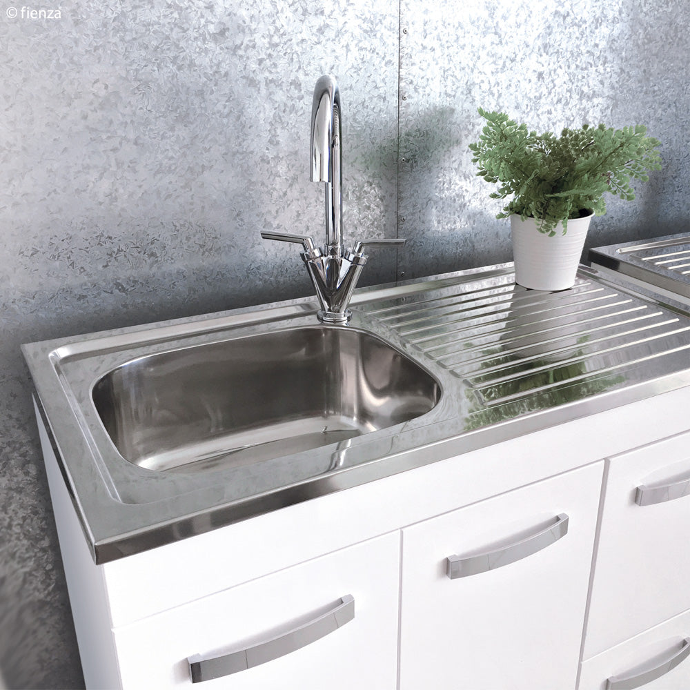 Citi Edge Scandi Oak 1200 Vanity on Kickboard