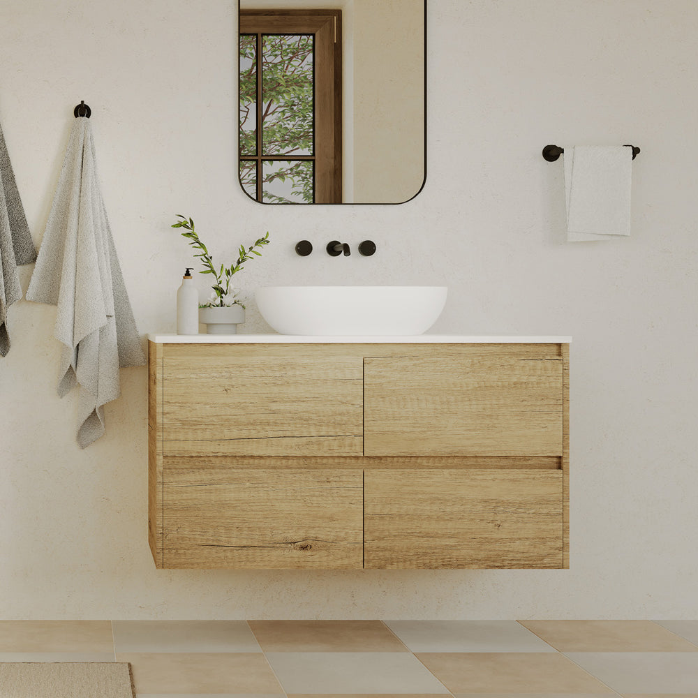 Nero Solid Surface Above Counter Basin