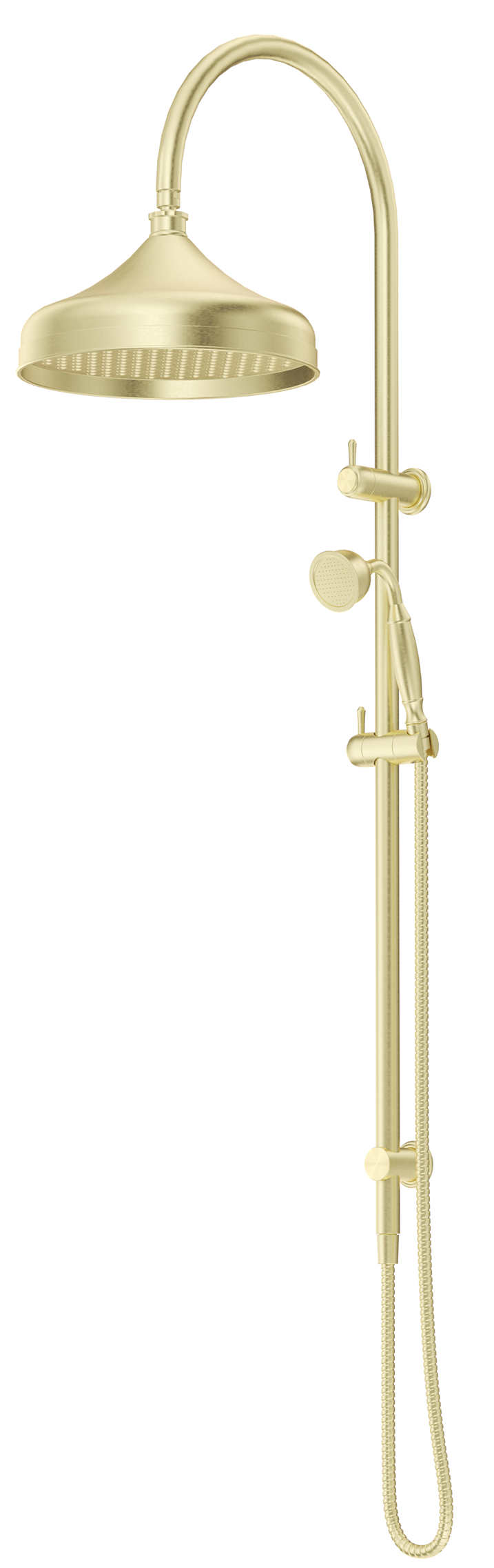 Mica Heritage Dual Shower Rail - French Gold