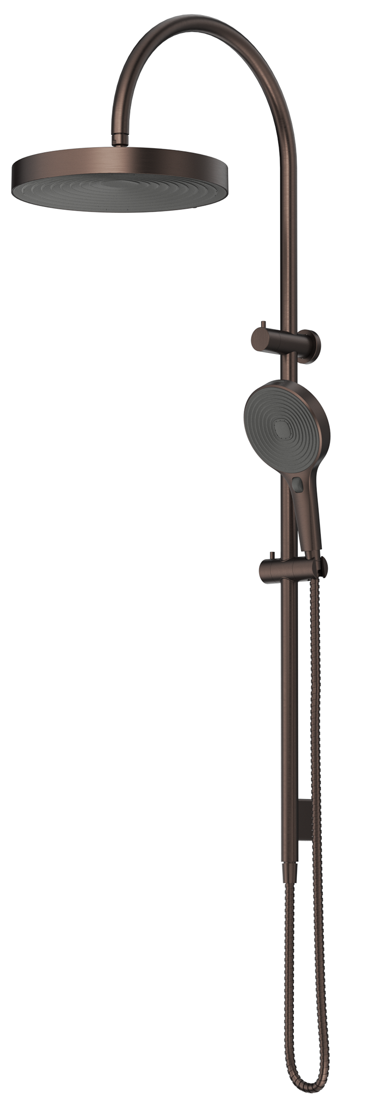 Lankaza Dual Shower Rail - Dusk Bronze