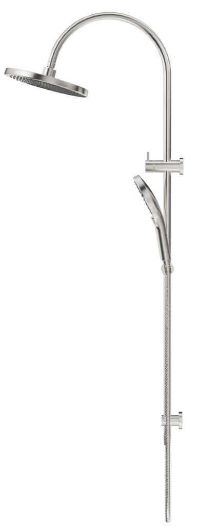 Mica Gooseneck Dual Shower Rail - image 5