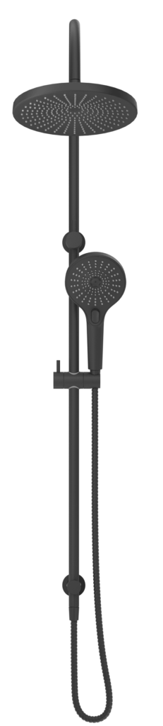 Mica Gooseneck Dual Shower Rail - image 1