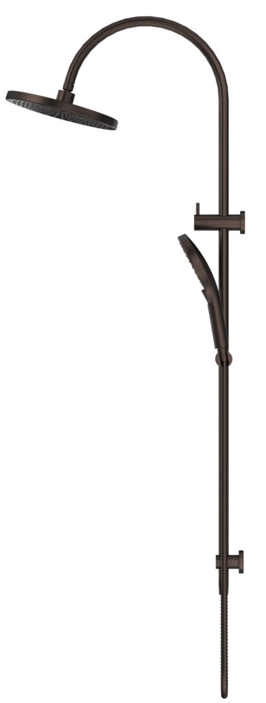 Mica Gooseneck Dual Shower Rail - image 14