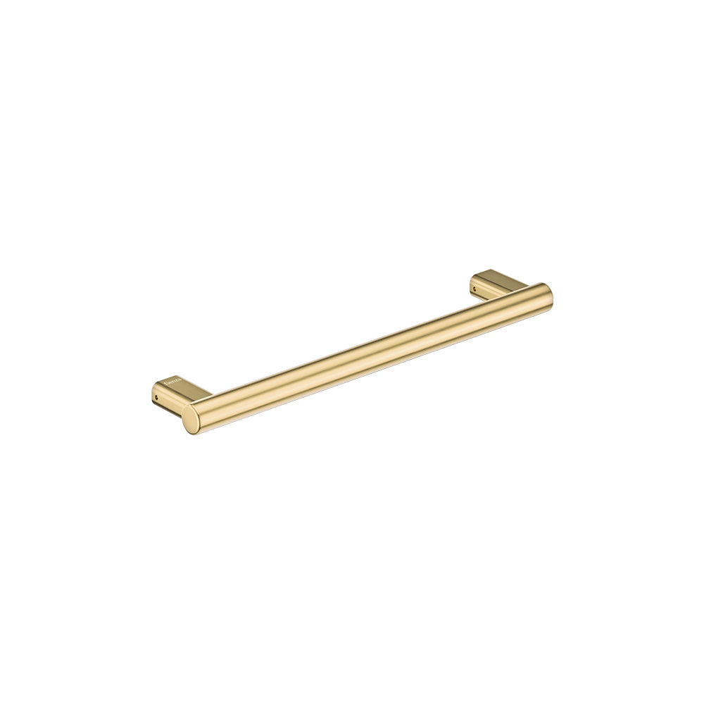 Care Slimline Hand Grab Rail, 450mm, Urban Brass