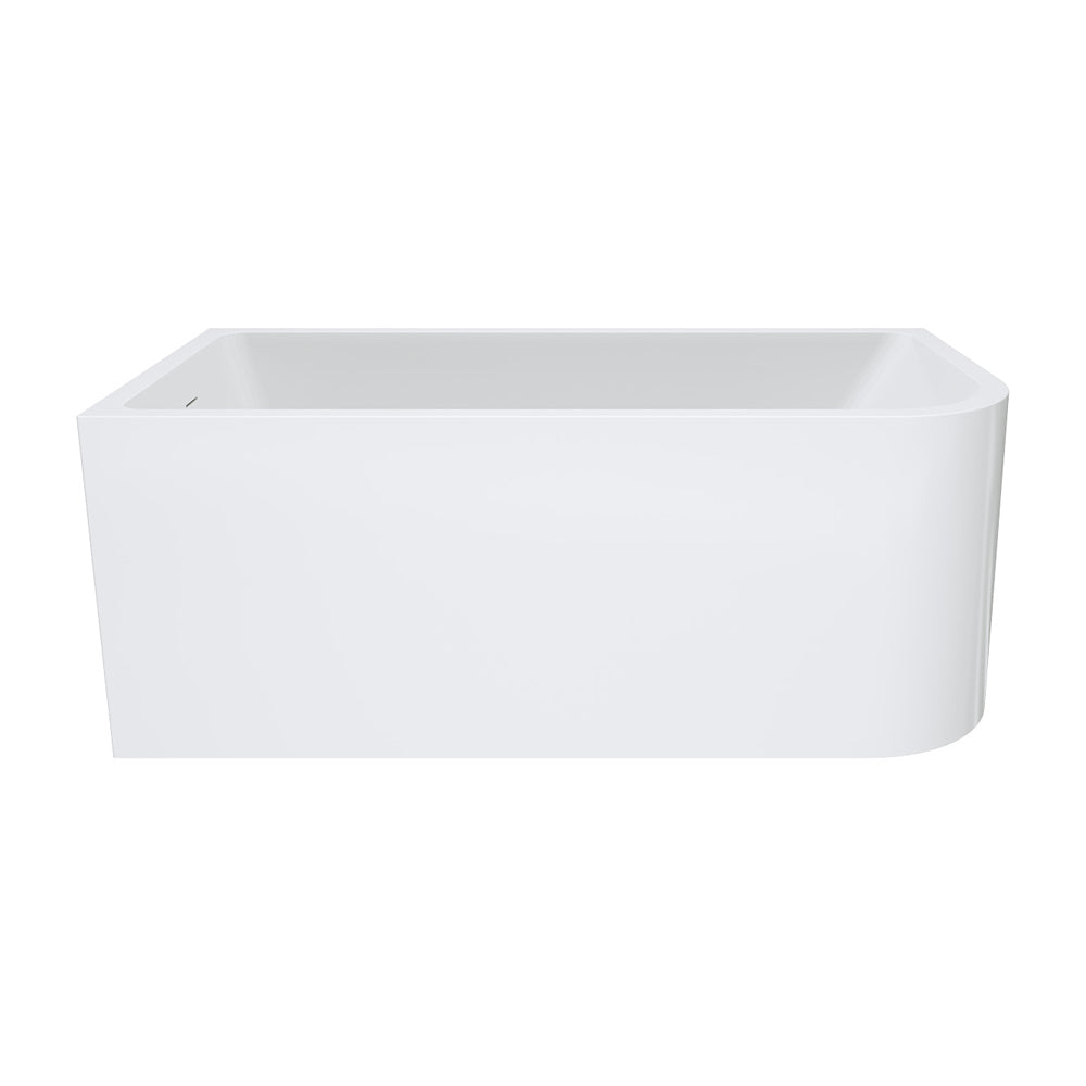 Hustle Right-Hand Multi-Fit Acrylic Bath with Overflow, 1500mm
