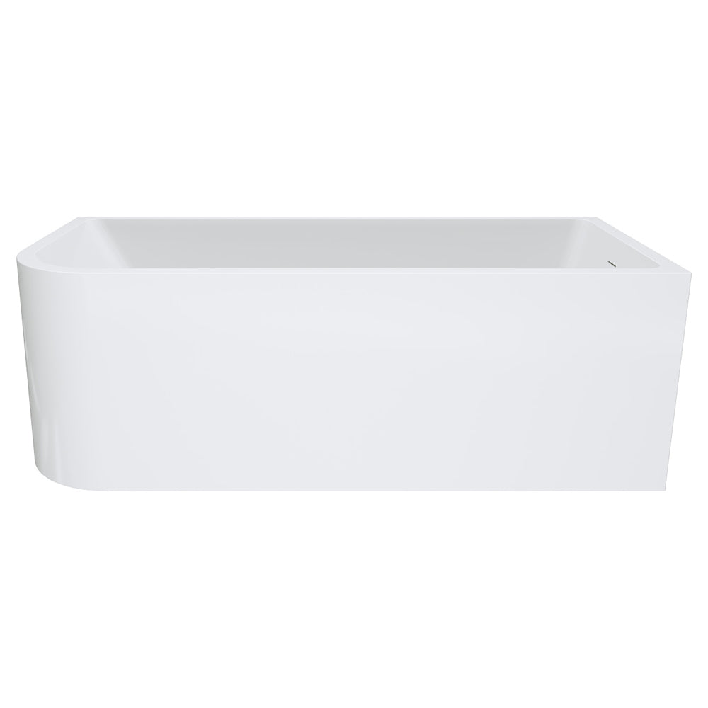 Hustle Left-Hand Multi-Fit Acrylic Bath with Overflow, 1700mm