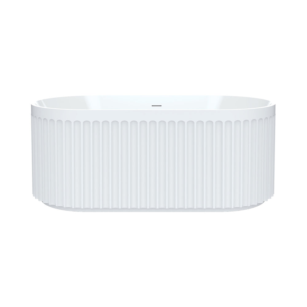 Eleanor Freestanding Acrylic Bath with Overflow, 1500mm