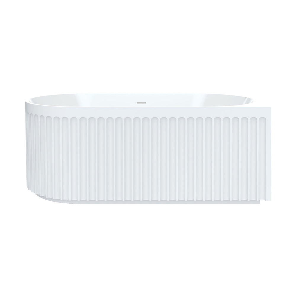 Eleanor Left-Hand Corner Acrylic Bath with Overflow, 1500mm