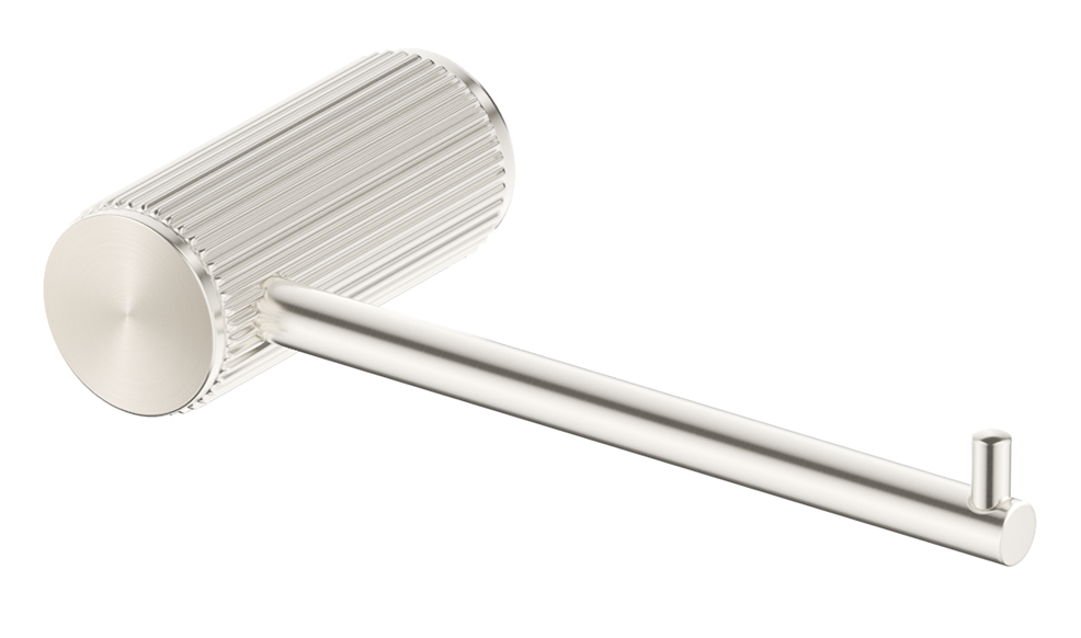 Mica Fluted Toilet Paper Holder - Brushed Nickel