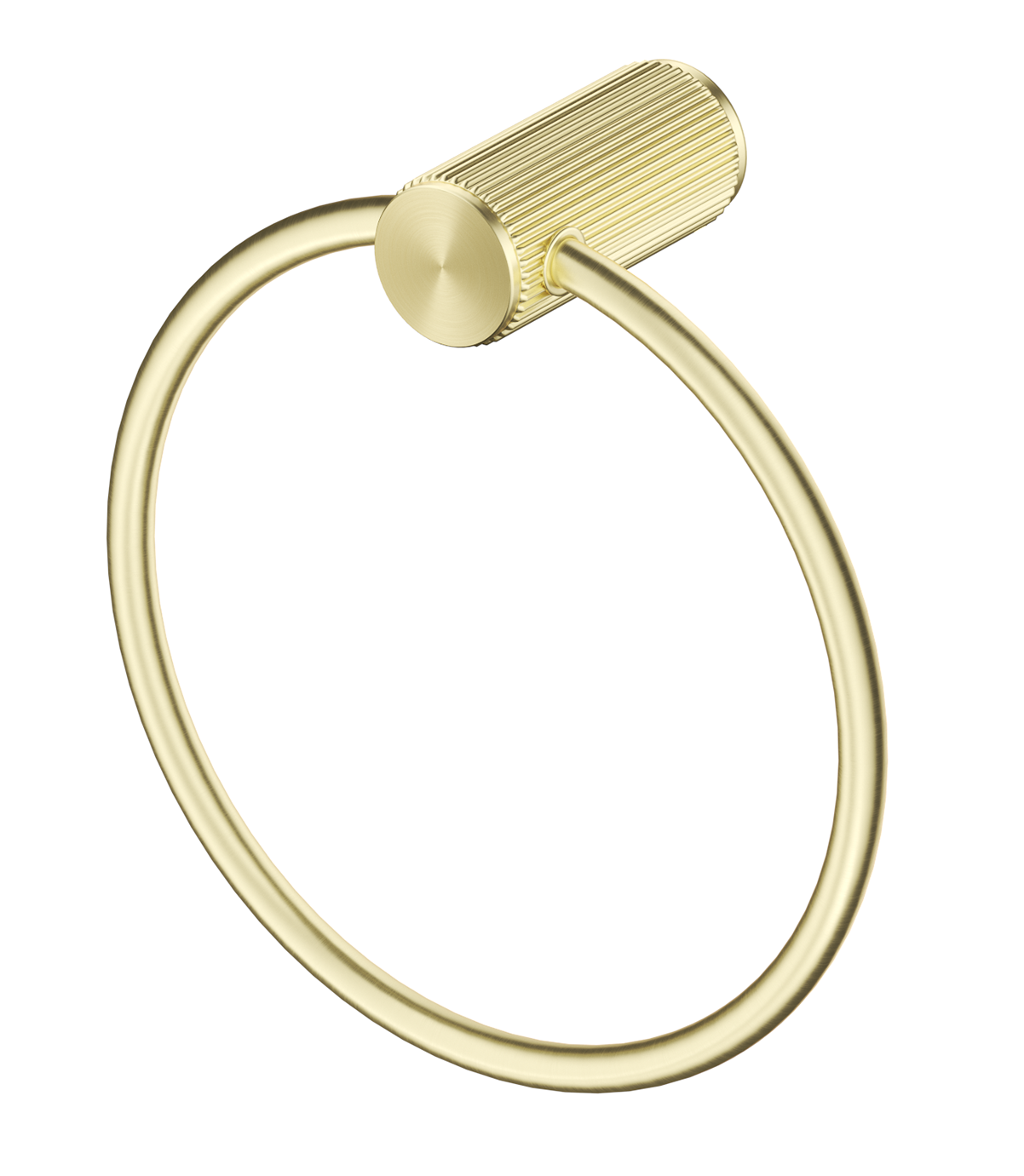 Mica Fluted Towel Ring - French Gold