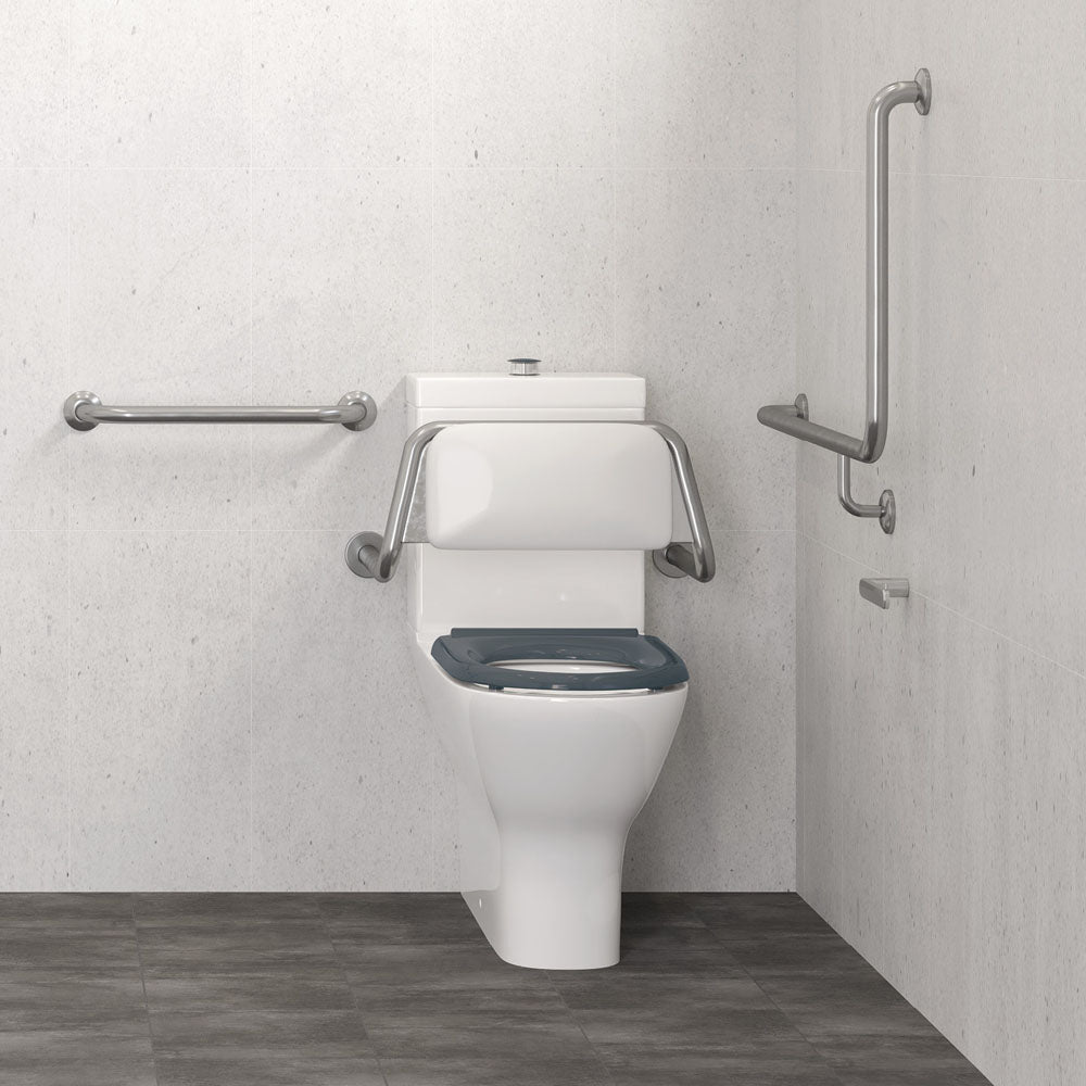 Accessible Care 600mm Grab Rail, Stainless Steel