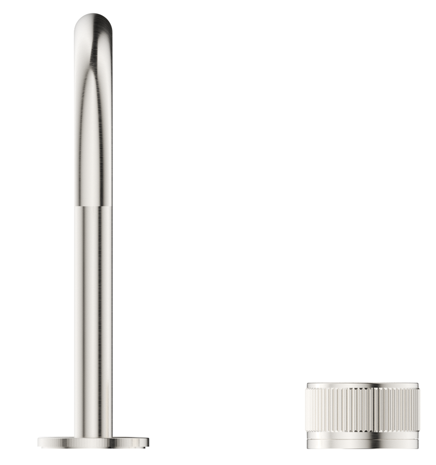 Mica Fluted Gooseneck Hob Basin Mixer Set - image 4