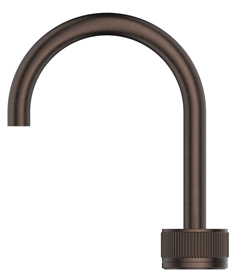 Mica Fluted Gooseneck Hob Basin Mixer Set - image 14