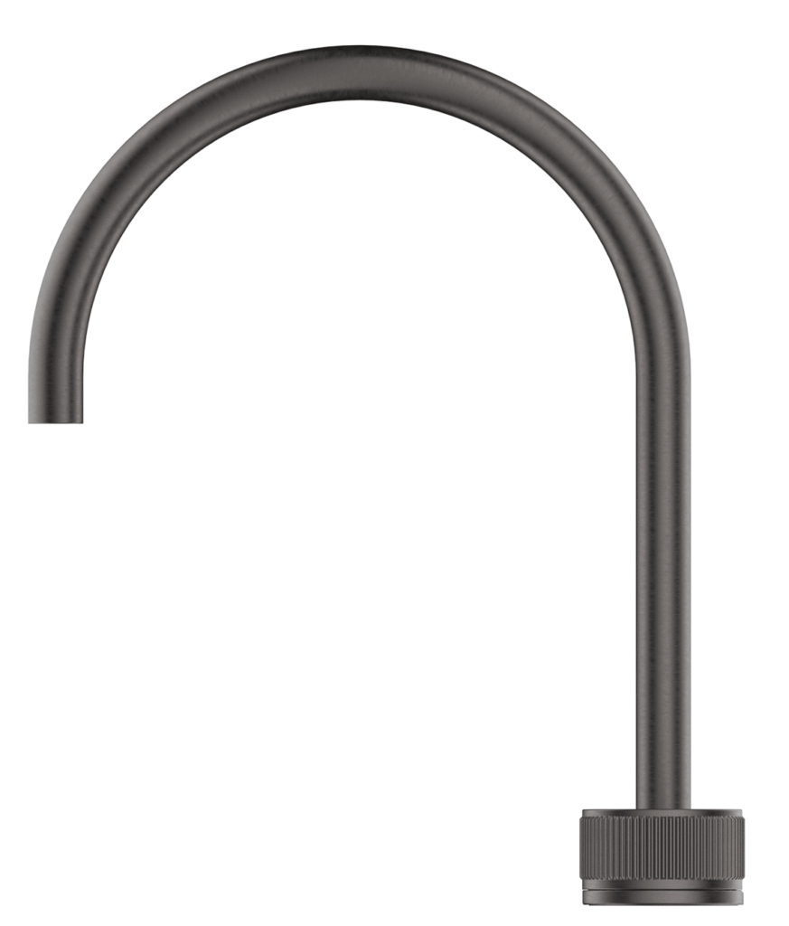 Mica Fluted Gooseneck Hob Sink/Basin Mixer Set - image 7