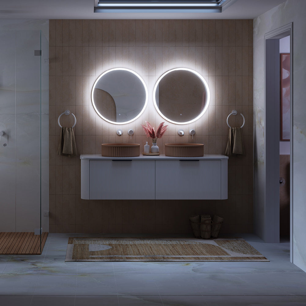 Sansa Round LED Mirror, 600 mm