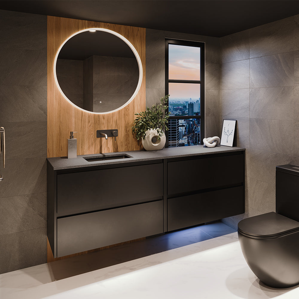 Sansa Round LED Mirror, 800 mm