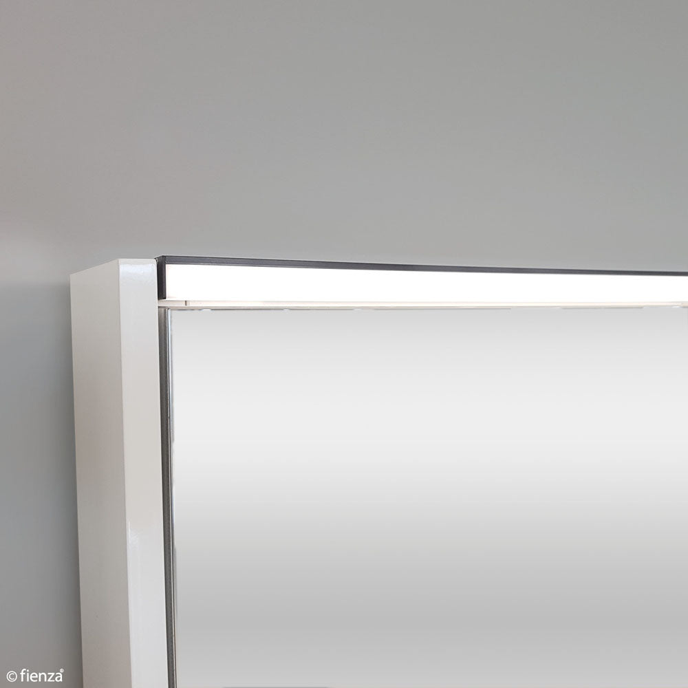 750 LED Mirror Cabinet with Scandi Oak Side Panels