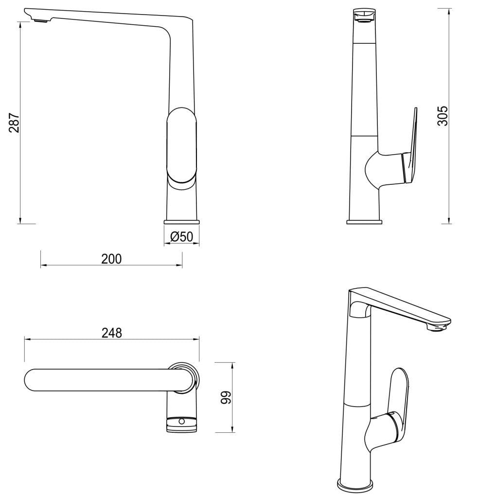 Lantra Sink Mixer - image 3