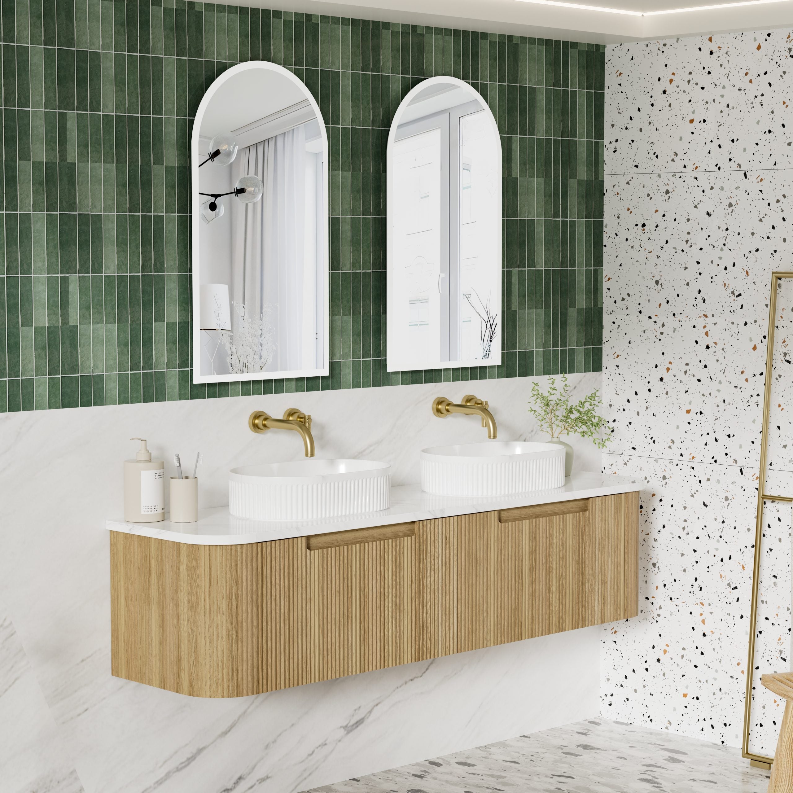 Varcelli Mono Wall Hung 1500mm