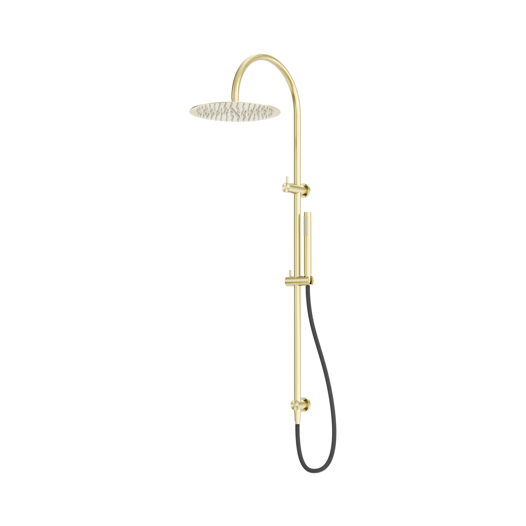 Zen SS316L Twin Shower With Outdoor Shower Hose