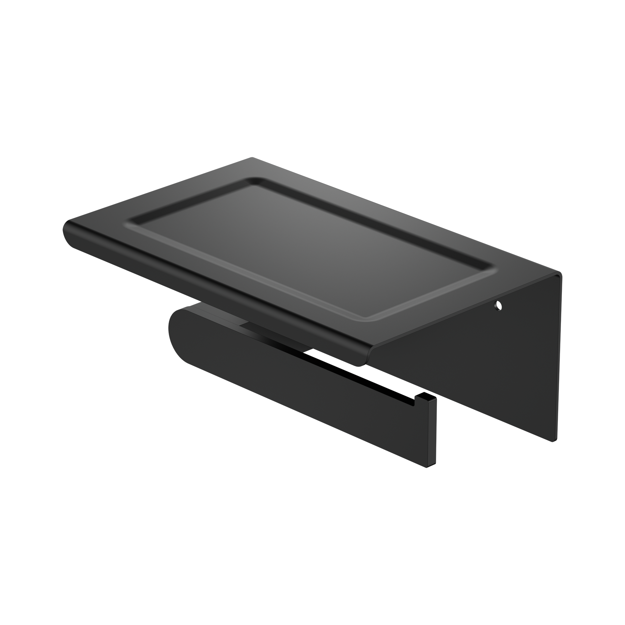 Bianca Toilet Roll Holder With Phone Holder