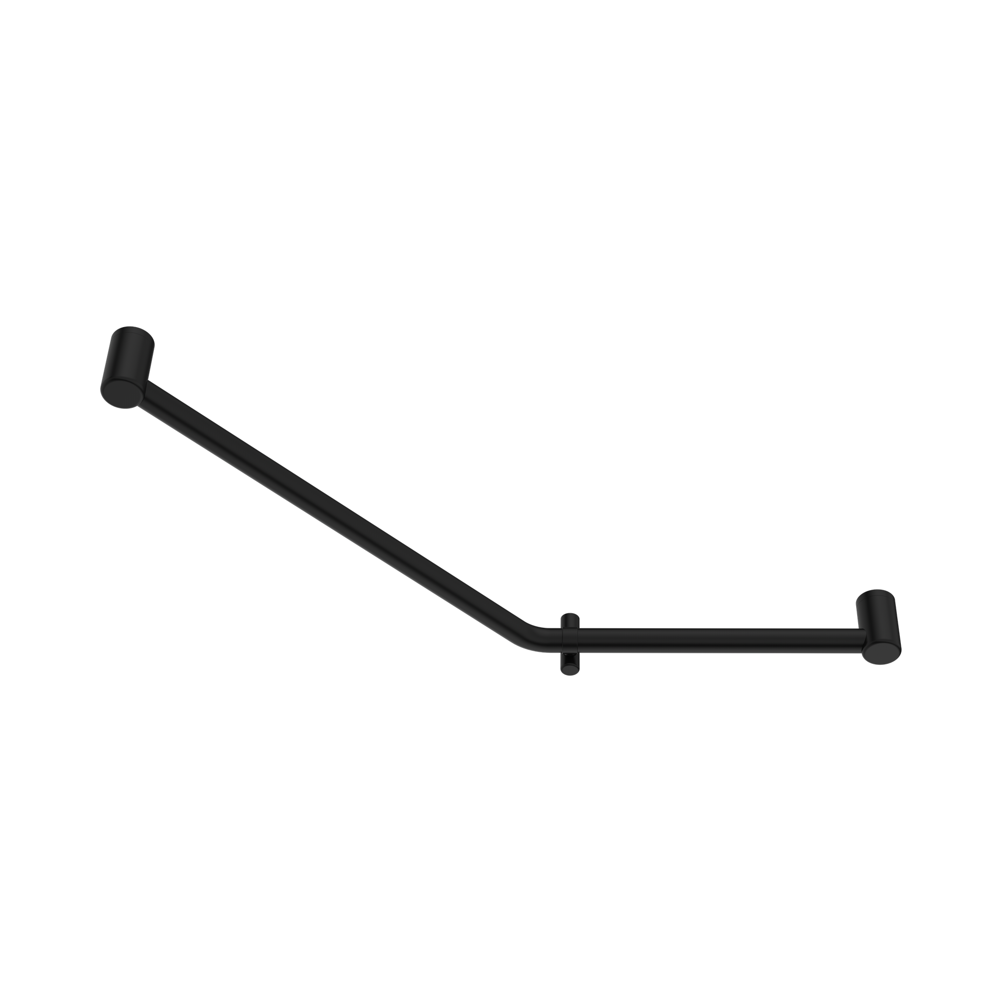 Mecca Care 32mm Ambulant 45 Degree Bent Tube Grab Rail 450X650mm