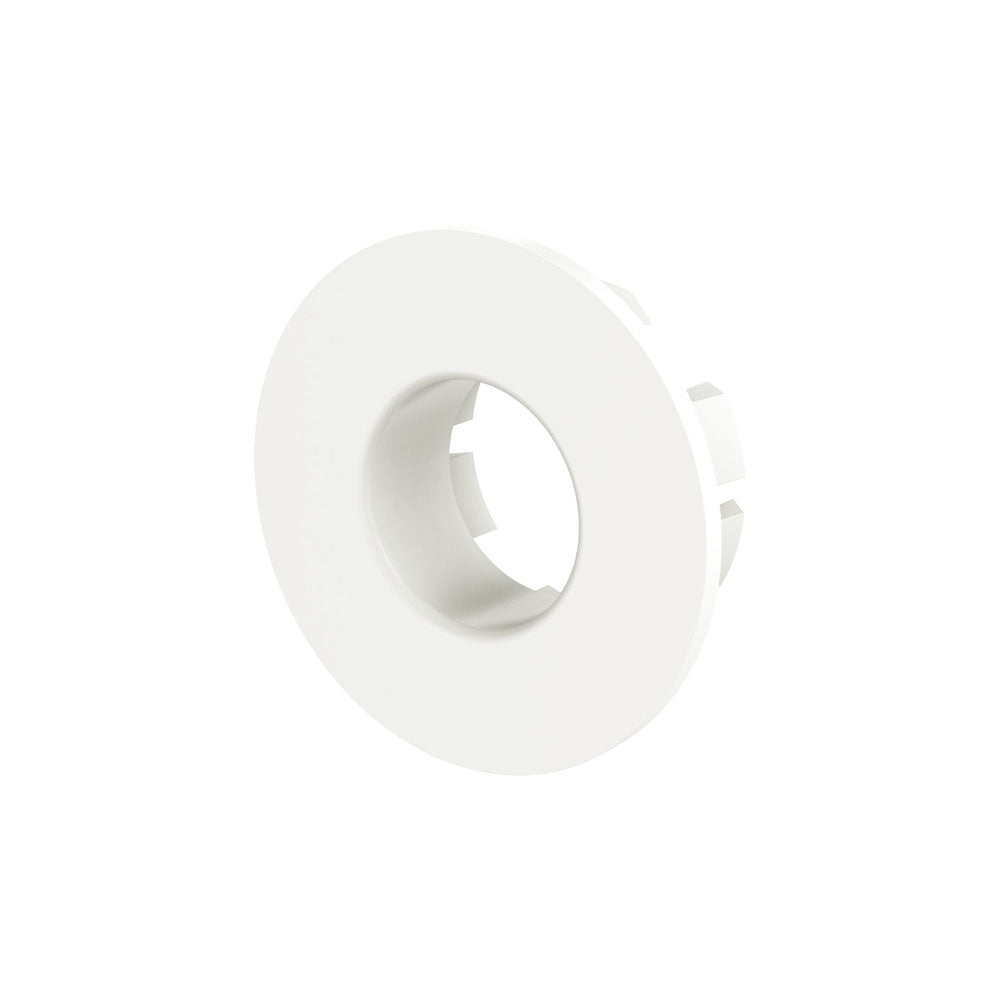 Round Overflow Ring, Matte White
