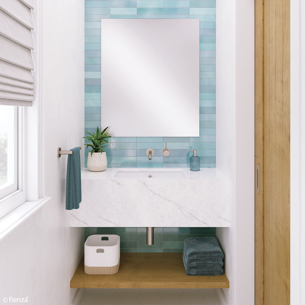 Pencil Edge Rectangular Mirror, 900 x 750mm