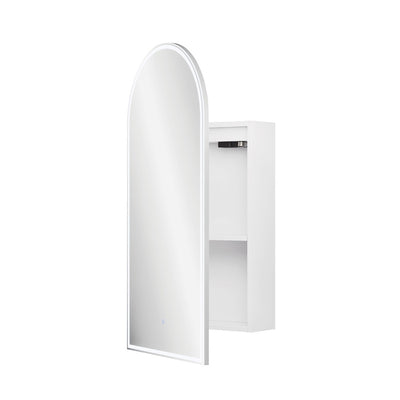 Curved LED Mirror Cabinets