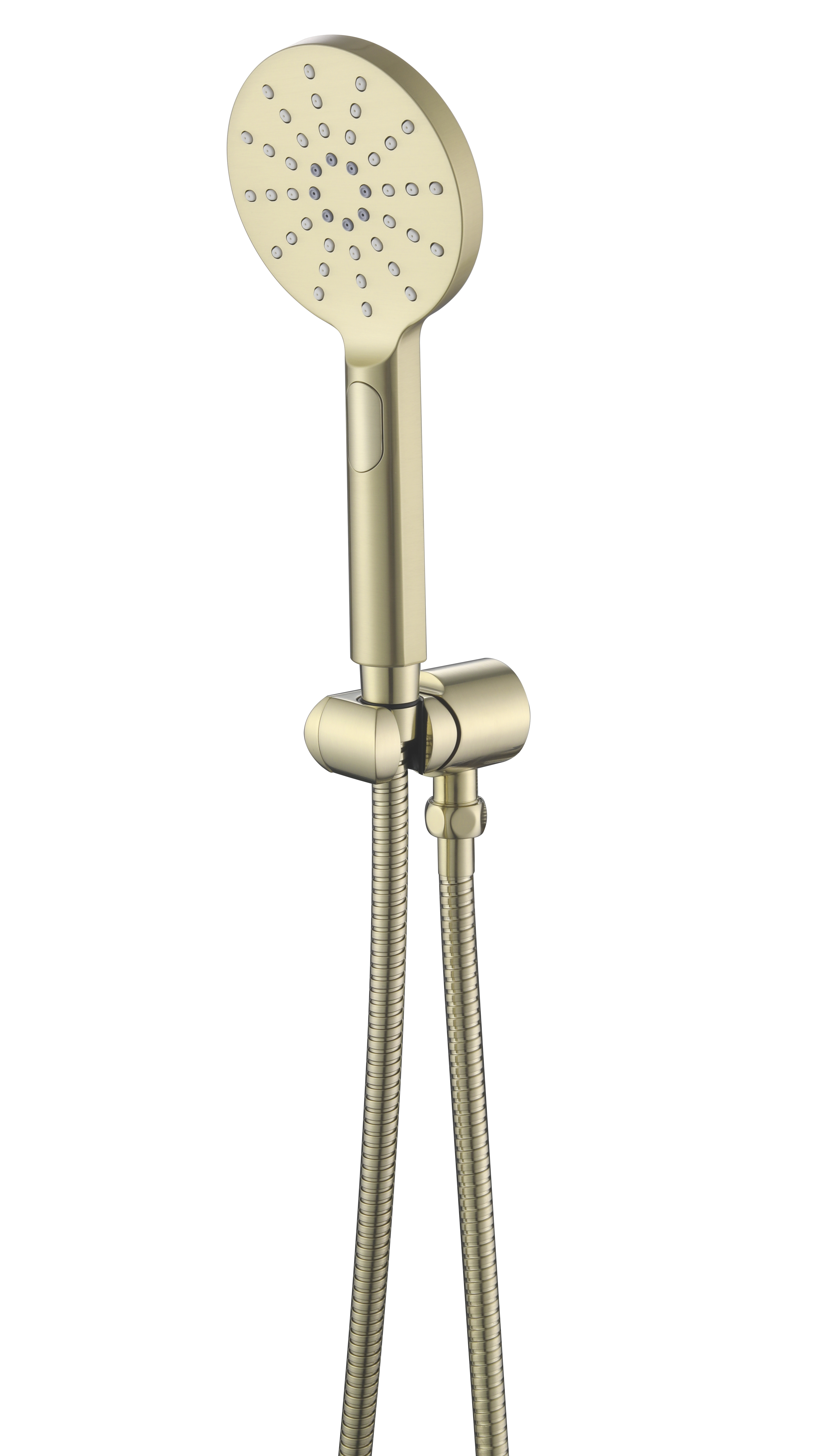 Mica Wide Hand Shower - French Gold