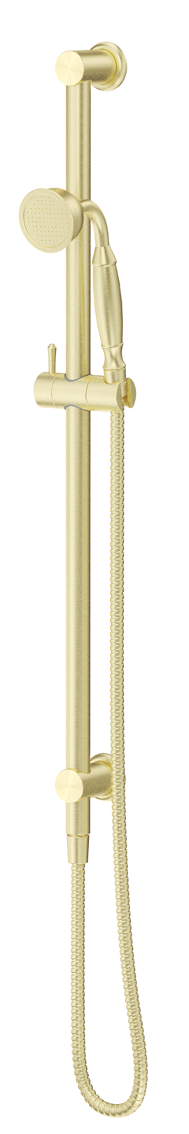Mica Heritage Shower Rail - French Gold