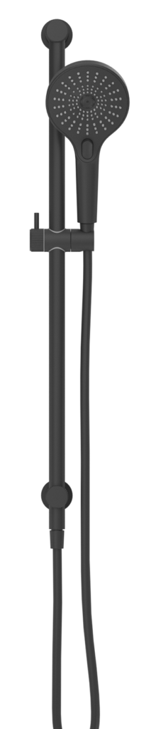 Mica Fluted Shower Rail - Inbuilt Inlet - image 2