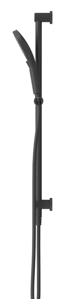 Mica Fluted Shower Rail - Inbuilt Inlet - image 1