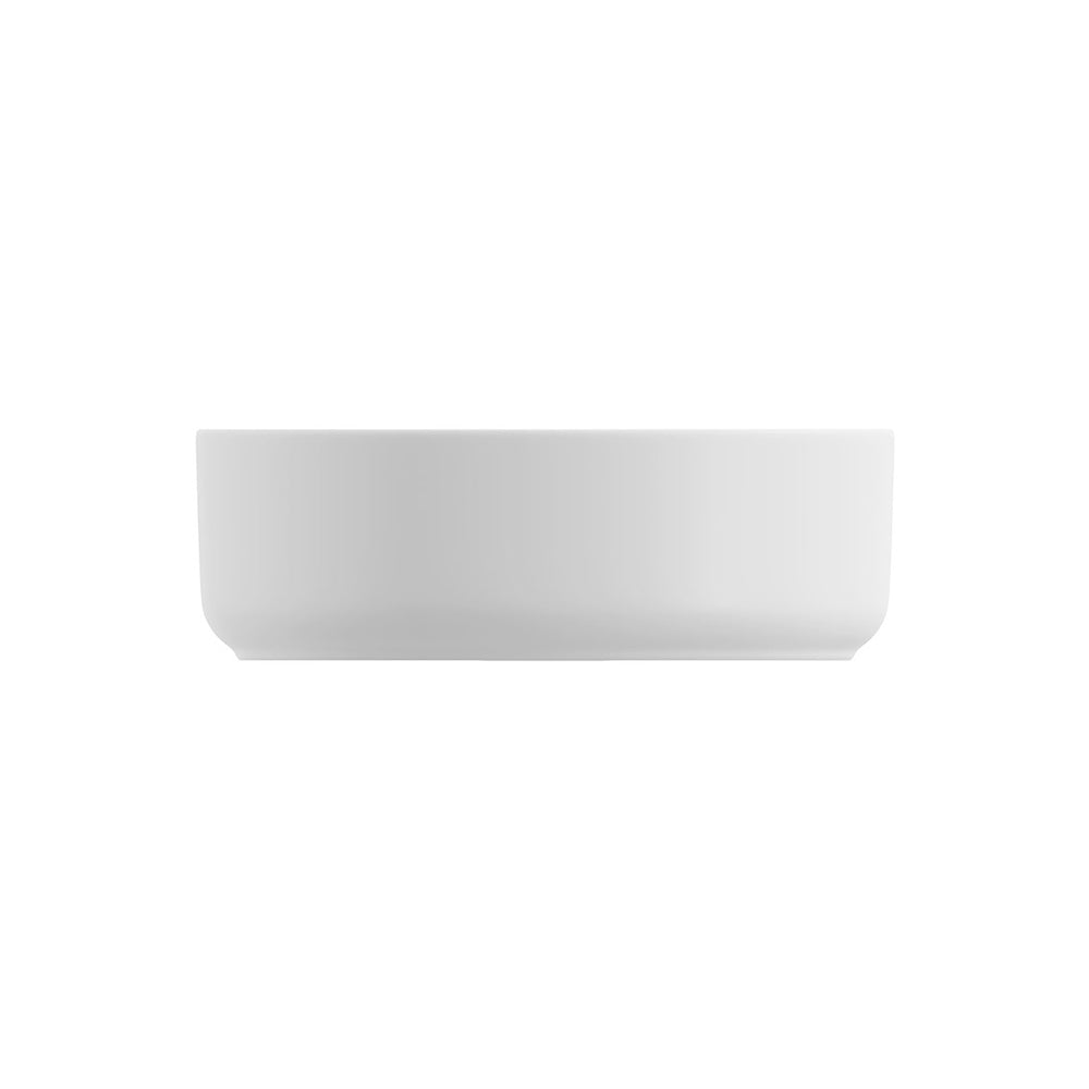Reba Mini Above Counter Basin, Matte White