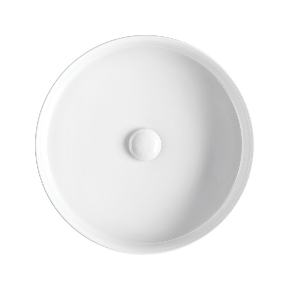 Eleanor Round Above Counter Fluted Basin