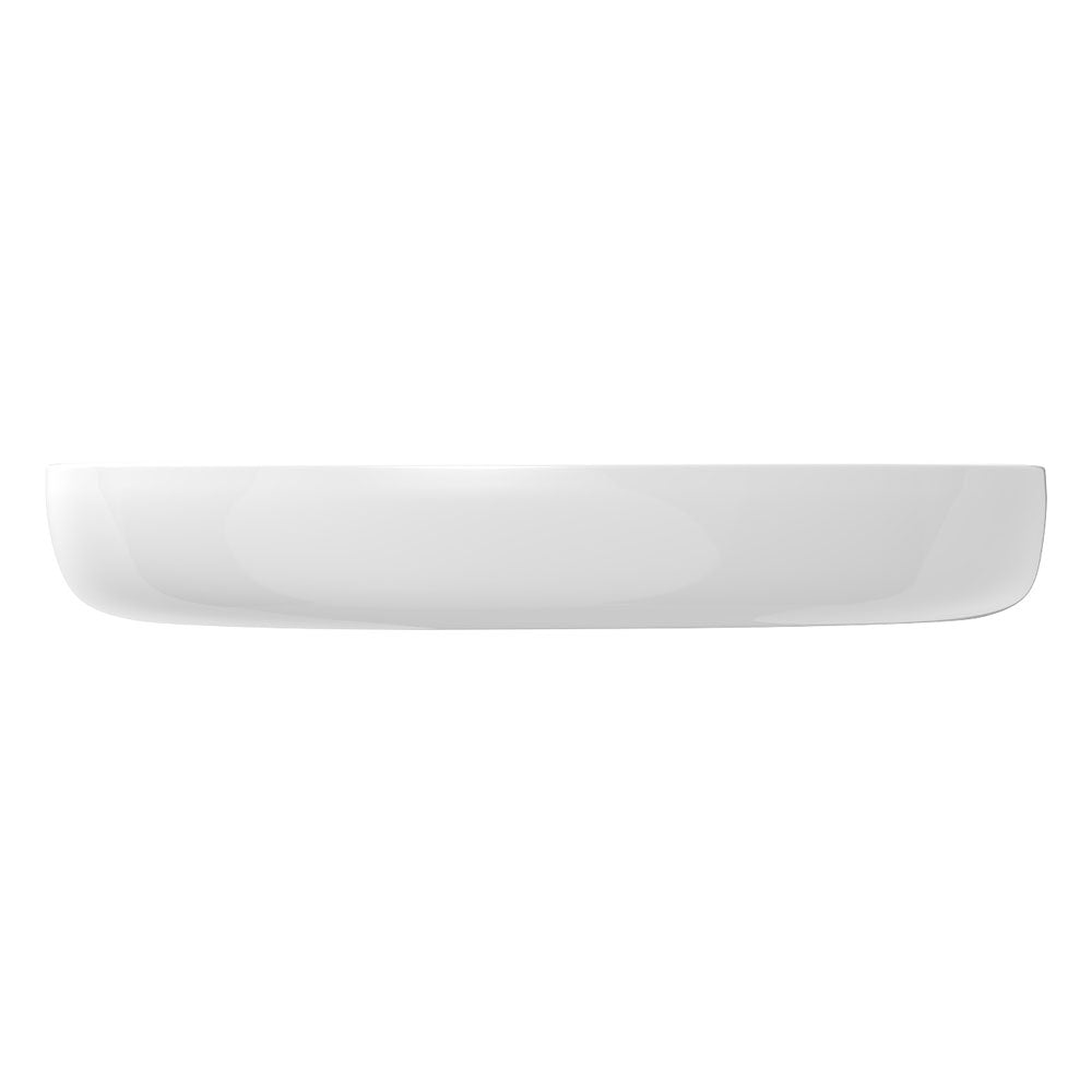 Pebble Large Above Counter Basin, Gloss White