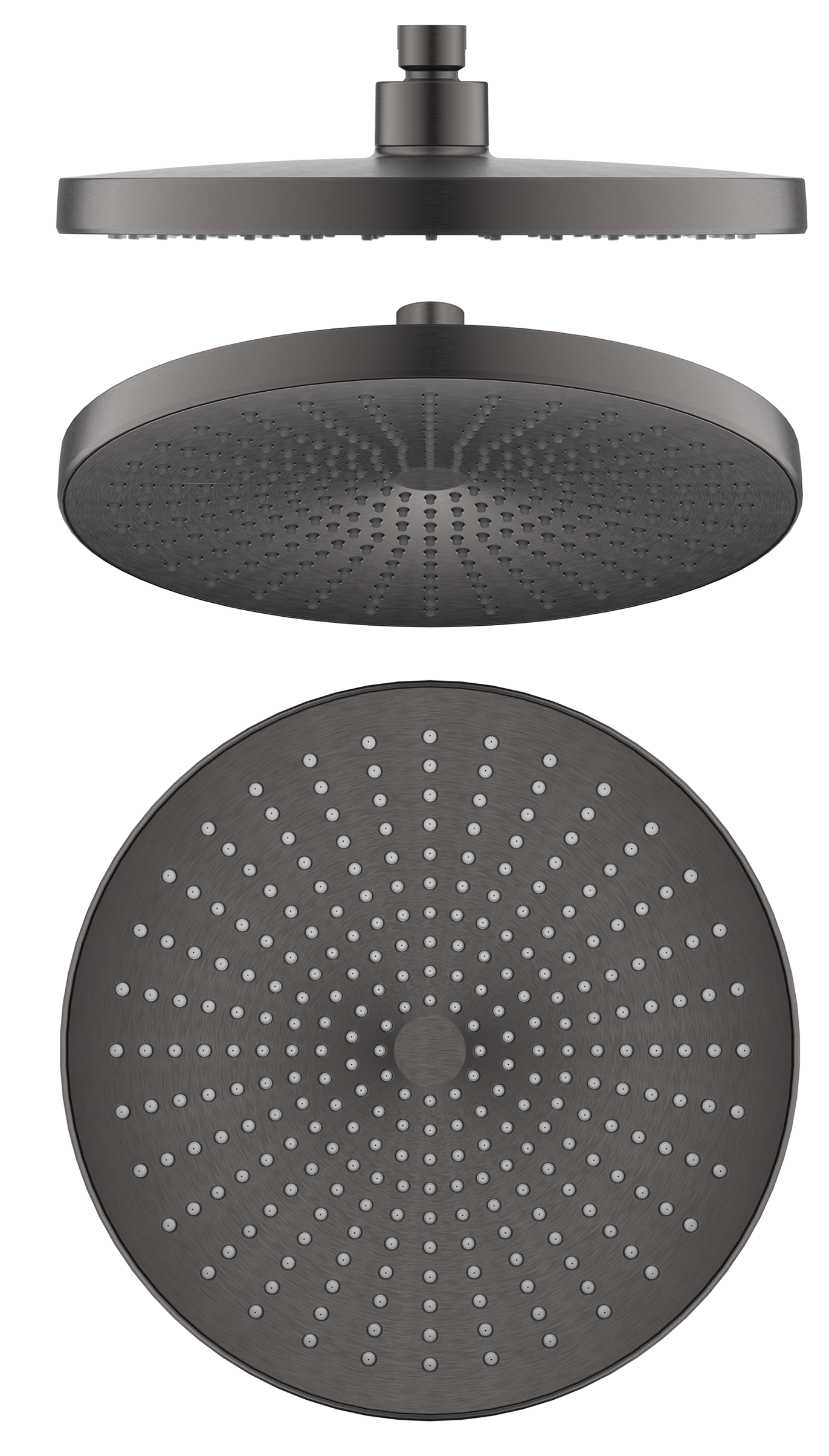 Mica 6H Shower Head - Gunmetal