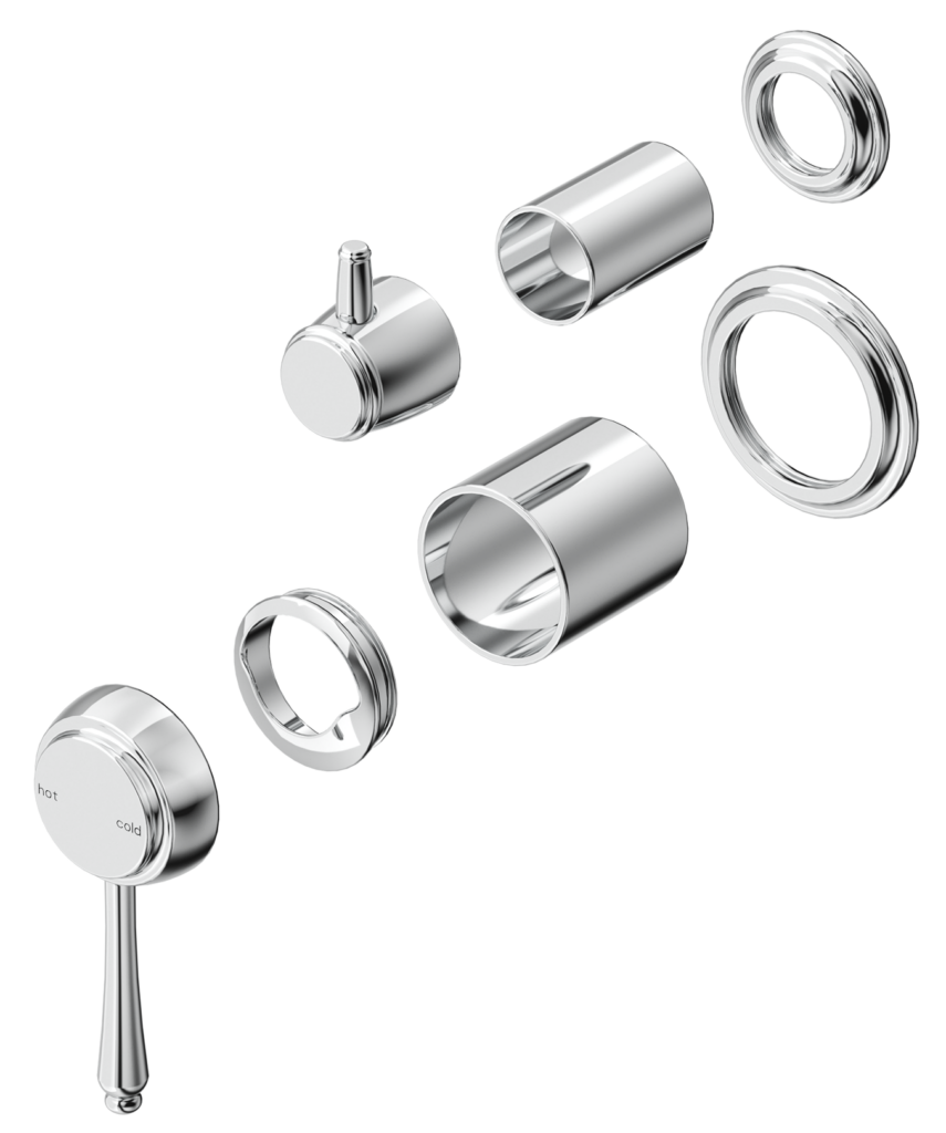 Mica Heritage Shower Mixer Diverter - TRIM KIT ONLY - image 1