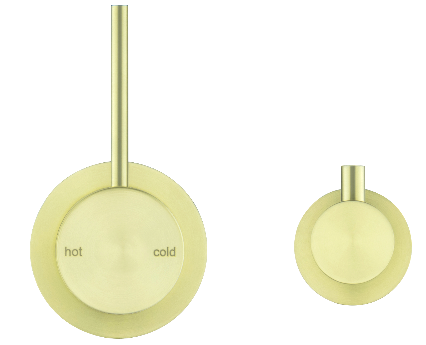 Mica Shower Mixer Diverter - Sideways Reverse - TRIM KIT ONLY - French Gold