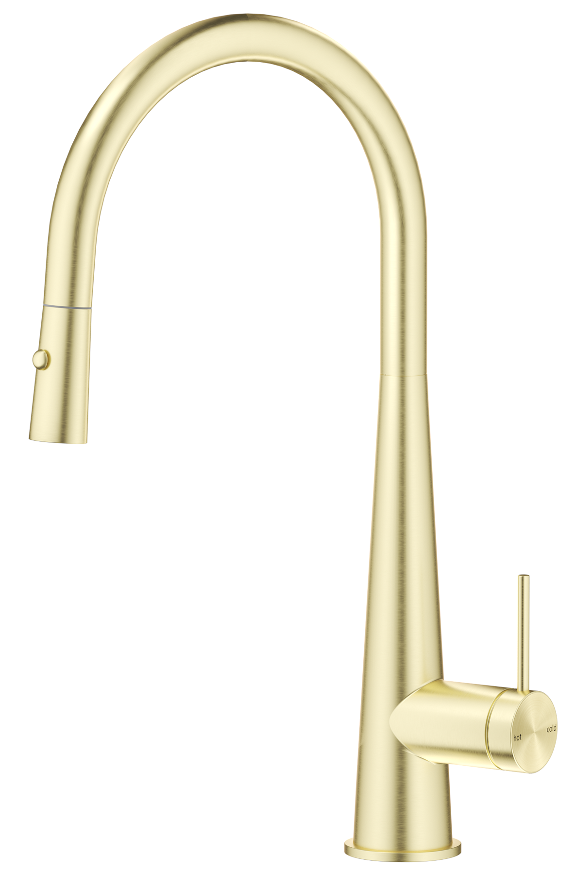 Mica Pull-Out Cone Sink Mixer - French Gold
