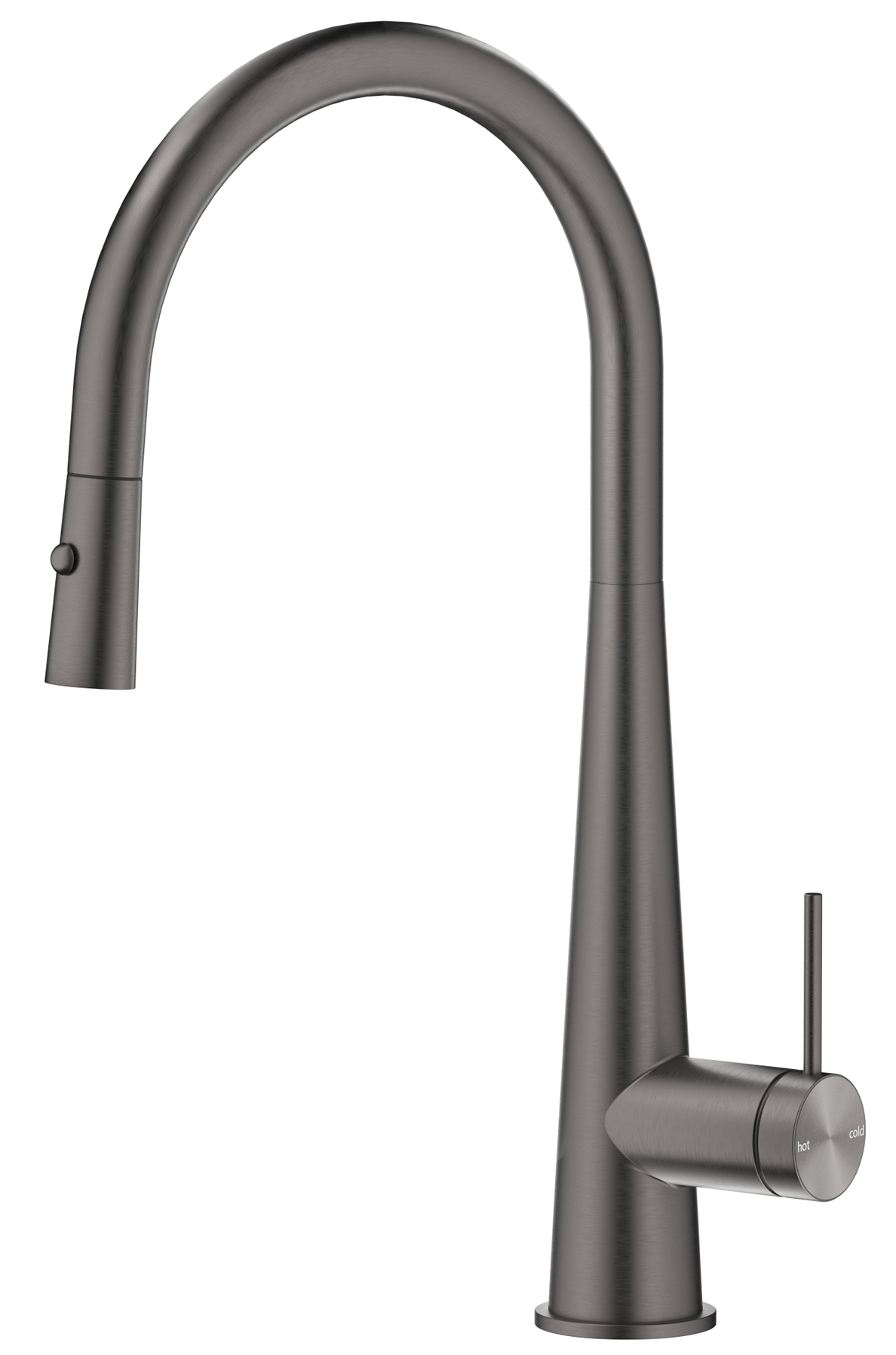 Mica Pull-Out Cone Sink Mixer - Gunmetal