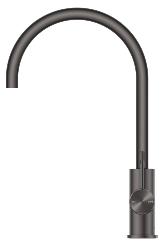 Mica Fluted Gooseneck Sink Mixer - image 7