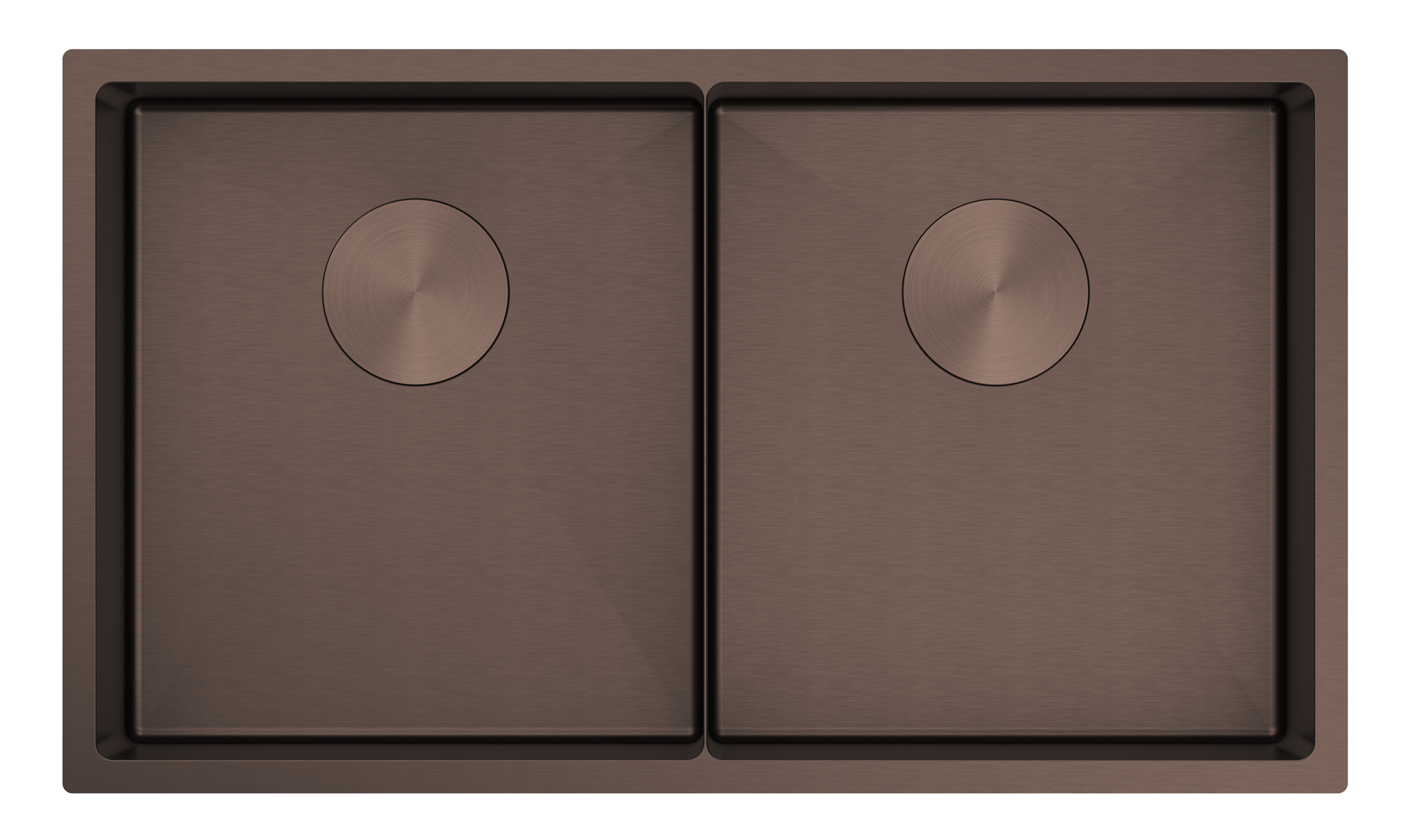 Luminare Sink 760 x 440mm - Double Bowl - Dusk Bronze