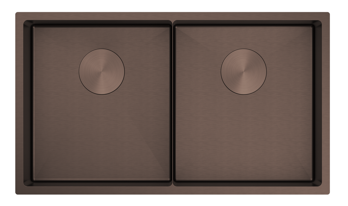 Luminare Sink 760 x 440mm - Double Bowl - Dusk Bronze