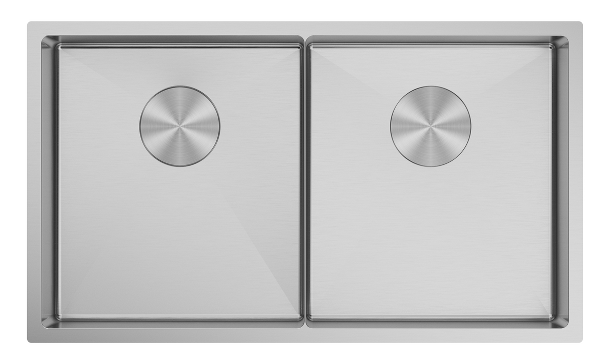 Luminare Sink 760 x 440mm - Double Bowl - Stainless Steel