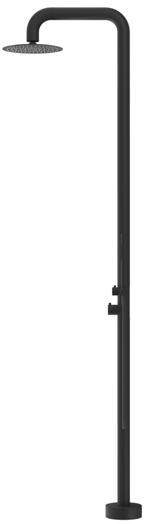 Mica Soft Square Freestanding Outdoor Shower - image 1