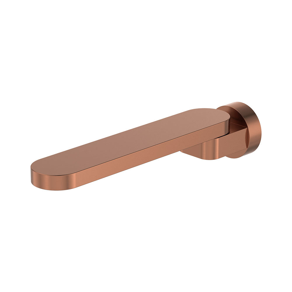 Rondo Swivel Bath Outlet, Brushed Copper