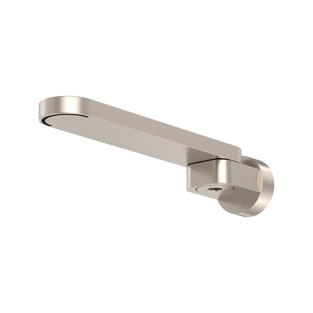 Rondo Swivel Bath Outlet, Brushed Nickel