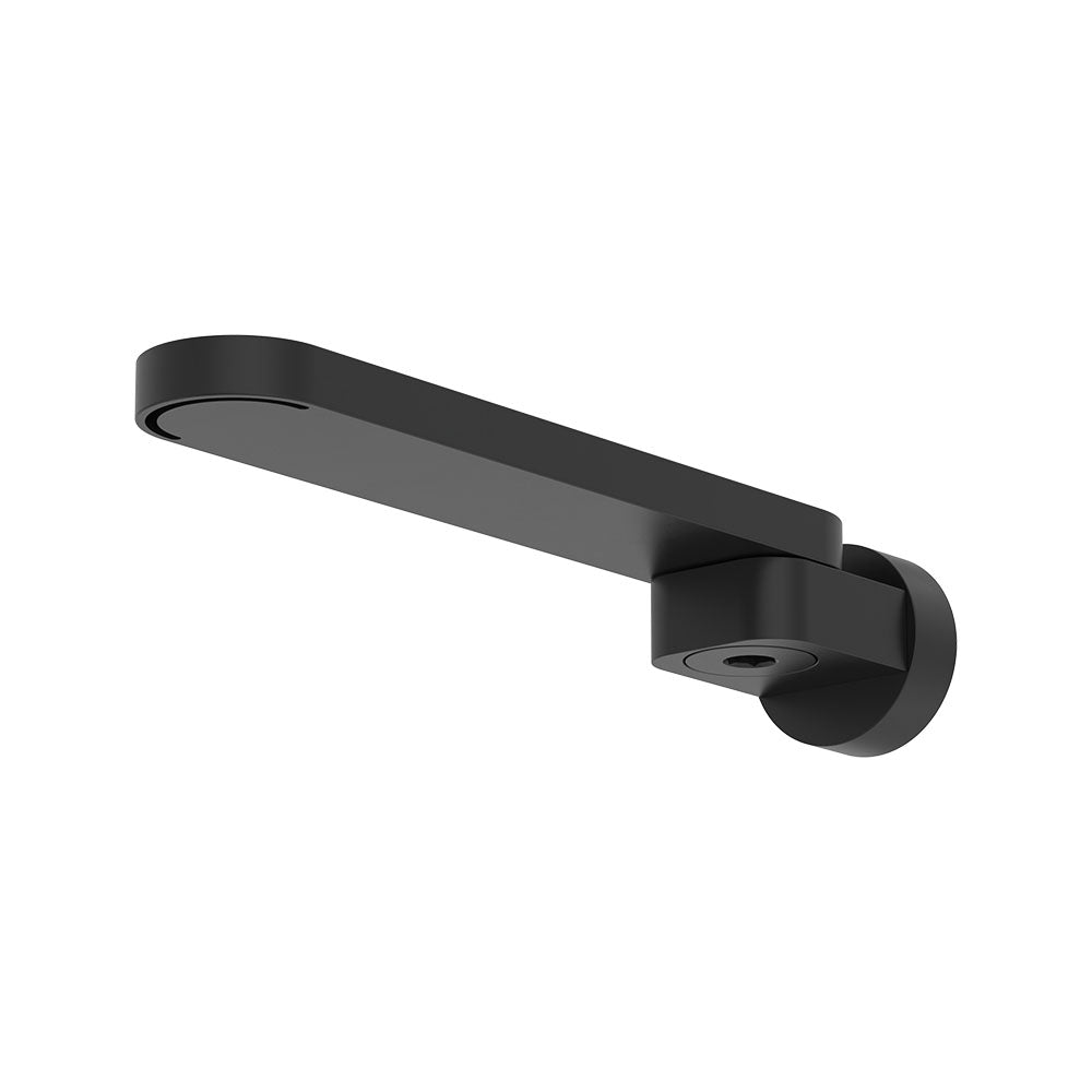 Rondo Swivel Bath Outlet, Matte Black